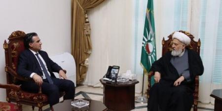 الخطيب استقبل حمية: اعادة الإعمار واجب وطني ينبغي ان يكون في أولوية اهتمامات الدولة