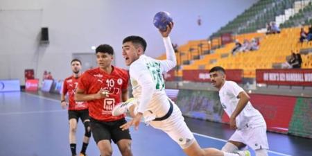 أخضر شباب اليد يخسر من منتخب مصر