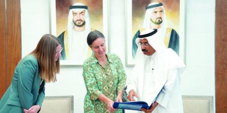 القنصل العام لجمهورية ألمانيا في ضيافة مكتبة محمد بن راشد
