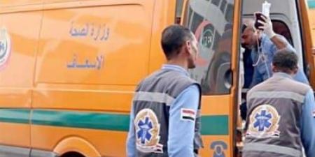 إصابة 5 أشخاص في تصادم سيارة ملاكي وتوكتوك بطريق مسطرد بالقليوبية
