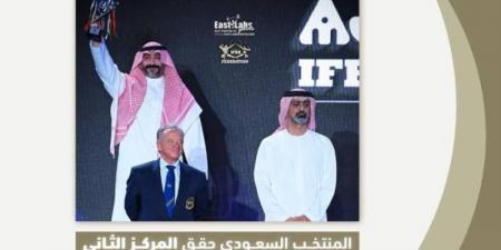 أخضر كمال الأجسام يحقق المركز الثاني في بطولة آسيا بالإمارات