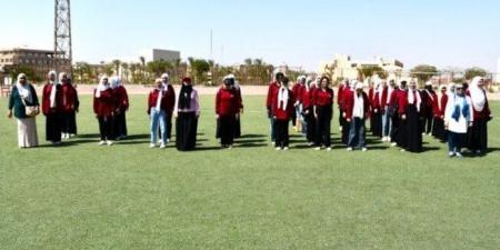 600 تيشيرت من إنتاج طالبات «اقتصاد منزلي» لبرنامج التربية الوطنية بجامعة حلوان