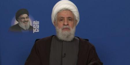 نعيم قاسم: تهديد ترامب باغتيال الخامنئي دليل ضعف وإيران ستنتصر لأنَّها صاحبة حق ومُعتدَى عليها