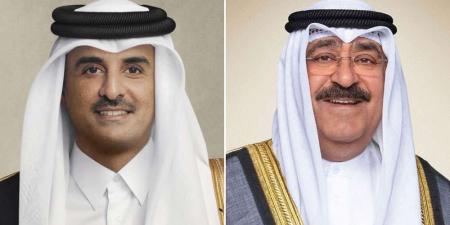أمير الكويت: أمن واستقرار قطر جزء لا يتجزأ من أمن واستقرار الكويت