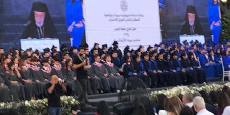 عودة بحفل تخرج متعلمي المدارس الأرثوذكسية في بيروت: لبنان قادر أن ينهض مجددًا بسواعدكم وعقولكم