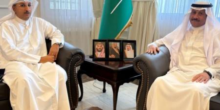 السفير السديري يلتقي وكيل وزارة المواصلات والاتصالات البحريني