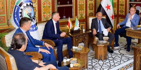 مباحثات سورية بولندية لتعزيز العلاقات الاقتصادية