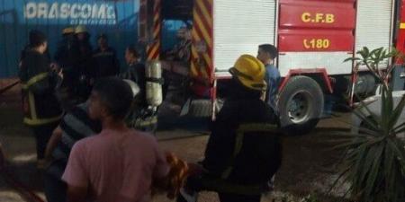 السيطرة على حريق في مستشفى البدرشين