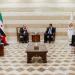 الوزير الشيباني يبحث مع فريق التقييم الاستراتيجي أهمية وضع استراتيجية متكاملة بالتعاون مع الحكومة السورية