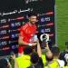 وسام أبو علي أفضل لاعب فى مباراة الأهلي والمصري البورسعيدي