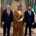 شاهد بالصور .. تفاصيل لقاء ولي العهد السعودي وترامب بالرئيس السوري ”الشرع”
