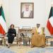 ولي العهد الكويتي يستقبل مسؤولين أمميين بمناسبة زيارتهما للبلاد