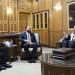 وزير العدل يبحث مع محافظ حلب سبل التعاون وتعزيز العمل القضائي