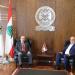 وزير الدفاع التقى قنصل أوغندا ووهاب والاب ايلي ماضي