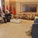 رئيس هيئة الأركان المشتركة يستقبل وفدا من وزارة الدفاع لجمهورية ألبانيا