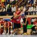 الشوط الأول: الأهلي يتفوق على الزمالك (14/15) في نهائي كأس أفريقيا للأندية أبطال الكؤوس لكرة اليد