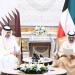 أمير الكويت يتسلم رسالة خطية من أمير قطر تتعلق بالعلاقات بين البلدين