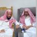 مفتي عام المملكة يستقبل الشيخ المطلق بمشعر منى في يوم عيد الأضحى