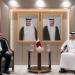 أمير قطر تلقى رسالة من الرئيس الإيراني تتصل بالعلاقات الثنائية وسبل دعمها