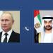 رئيس الدولة والرئيس الروسي يبحثان هاتفيا سبل احتواء التصعيد في المنطقة