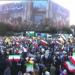 طهران تحتفل بالنصر.. حشود جماهيرية تجدد الولاء وتؤكد فشل العدوان الإسرائيلي