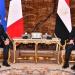 ماكرون يشكر السيسي والشعب المصري على حفاوة الاستقبال