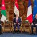 السيسي وماكرون في زيارة تاريخية للعريش لتفقد مصابي حرب غزة ووقفة احتجاجية في المدينة لآلاف المصريين لرفض تهجير الفلسطينيين