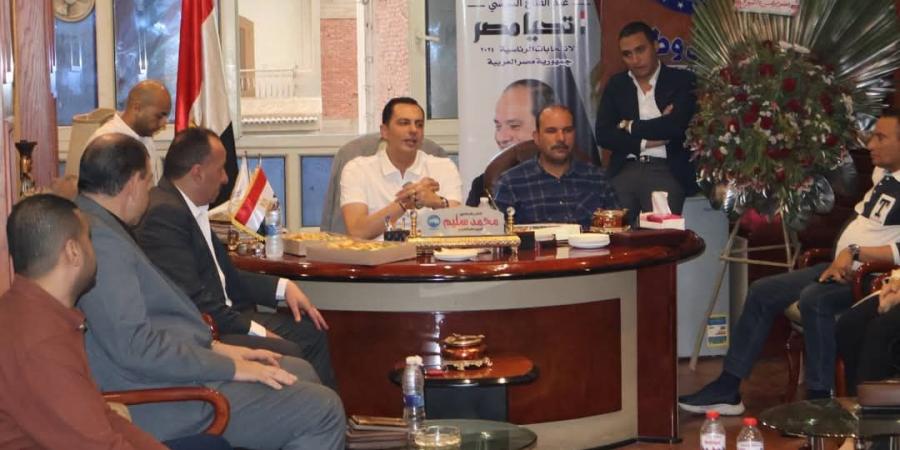 زيارة مفاجئة لنائب رئيس حزب مستقبل وطن لمقرالشرقية 