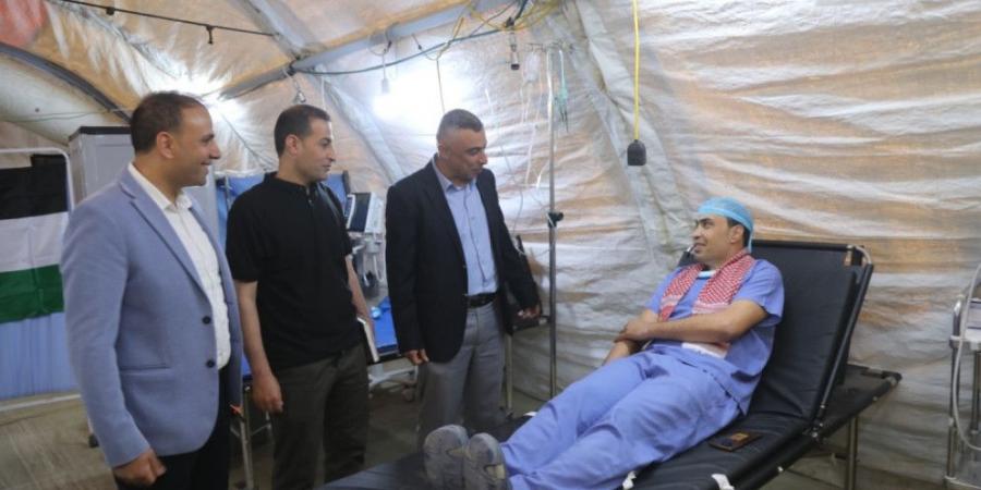 المستشفى الميداني الأردني جنوب غزة/6 يستقبل أكثر من 9951 مراجعا منذ 21 نيسان