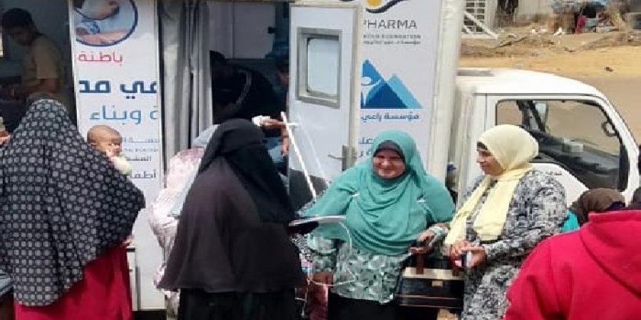 تقديم خدمات طبية لـ233 مواطنًا خلال قافلة مجانية بإيتاي البارود في البحيرة