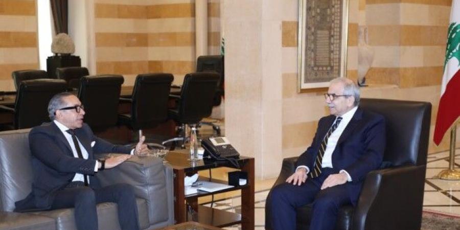 سفير مصر زار سلام: توافقنا على أهمية التنسيق لمواجهة التحديات في المنطقة