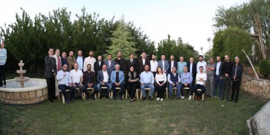 لقاء بين المرشحين المتنافسين على المجلس البلدي في بلدة المرج البقاعية تحت عنوان "اختلاف لا خلاف"
