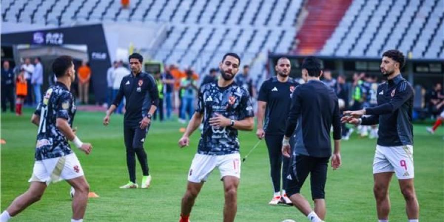 الأهلي يختتم مرانه اليوم استعدادًا لمواجهة سيراميكا