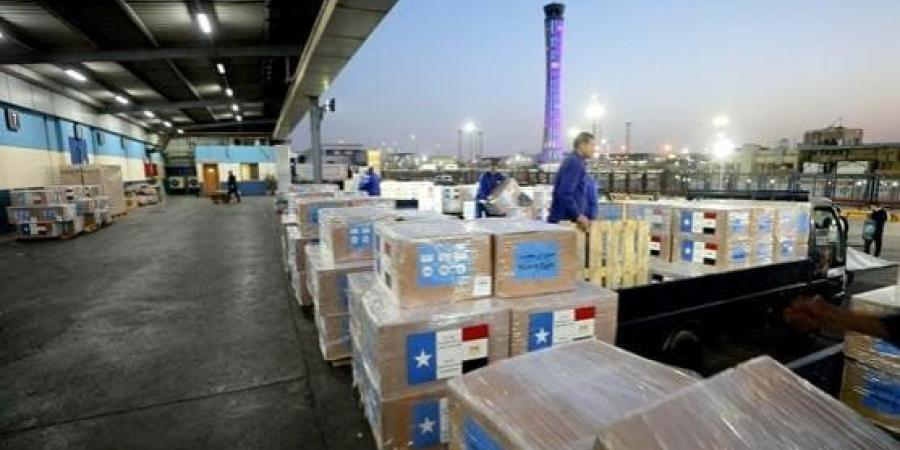 «الداخلية» ترسل شحنات من ملابس الشرطة إلى الصومال لدعم المنظومة الشرطية