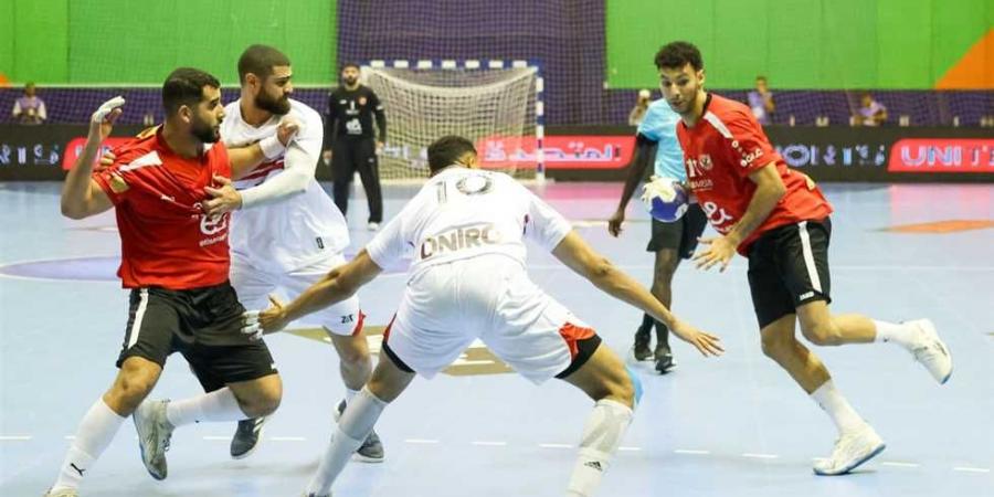 الأهلى يهزم الزمالك ويصل لنهائي كأس السوبر الأفريقى لليد