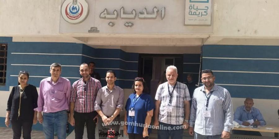 تقديم الخدمات الطبية لـ ١٠٨٦ مواطن بقرية الديابة بابوقرقاص