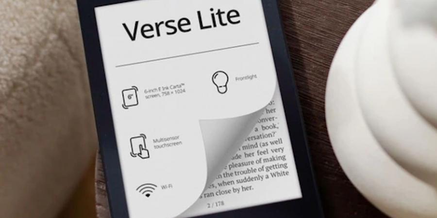 Verse Lite تجربة قراءة إلكترونية مريحة من PocketBook بسعر اقتصادي وحجم صغير