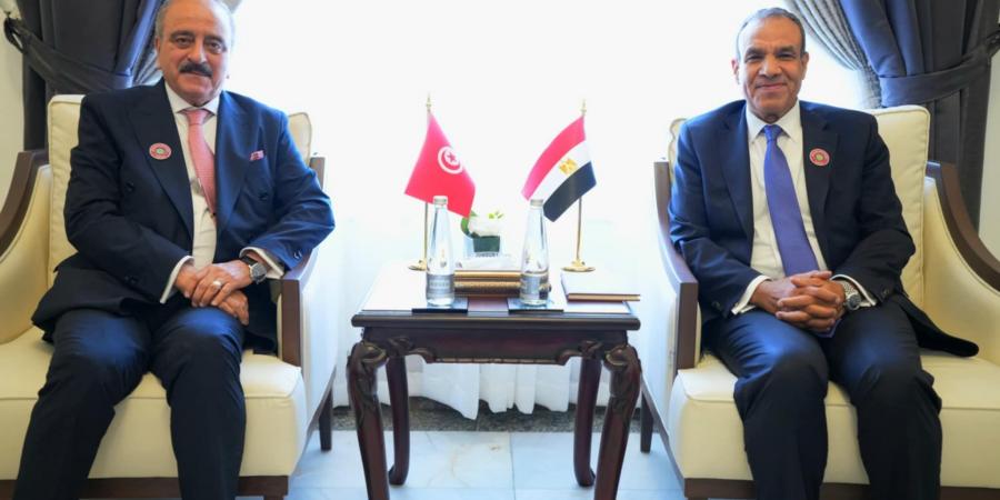 وزير الخارجية والهجرة يلتقي نظيره التونسي