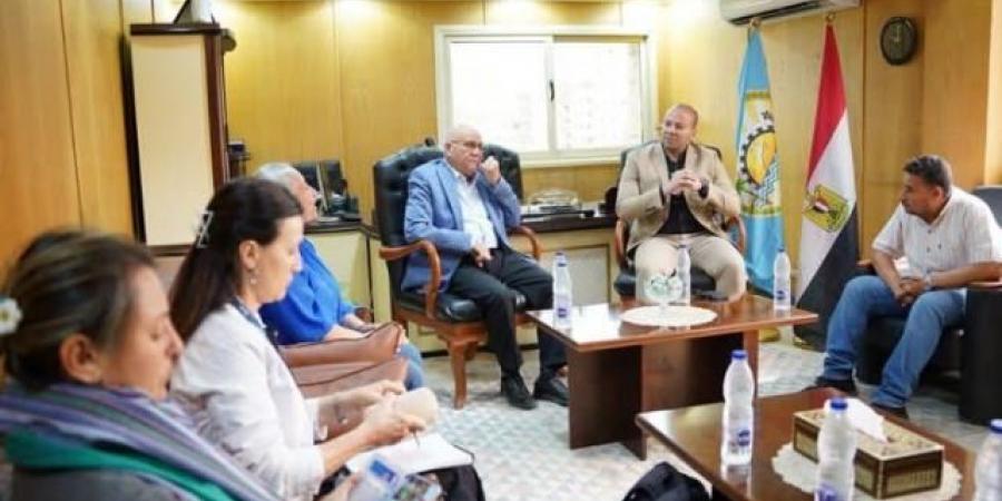صحة مطروح تستقبل وفداً الصندوق الدولي للتنمية الزراعية "IFAD" 