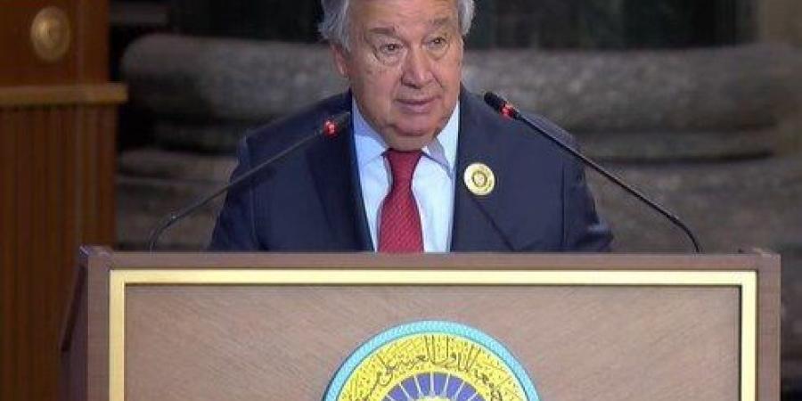 الأمين العام للأمم المتحدة يدعو إلى إيقاف فوري للحرب في غزة