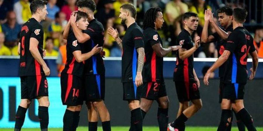 موعد مباراة برشلونة وفياريال في الدوري الإسباني والقنوات الناقلة والتشكيل المتوقع
