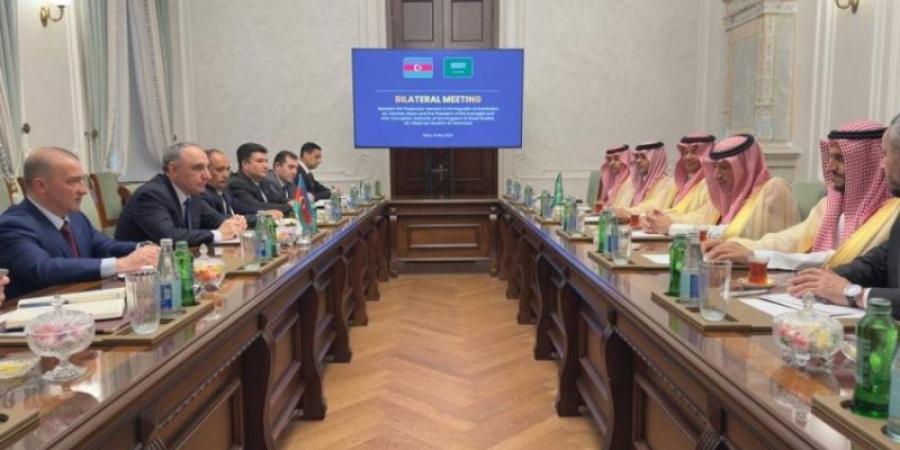 رئيس نزاهة يبحث مع النائب العام بأذربيجان الموضوعات المشتركة