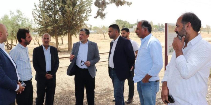 مدير عام "الخط الحجازي" ورئيس بلدية الجيزة يتفقدان أعمال الصيانة في محطة الجيزة
