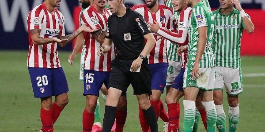 مواجهة قوية.. شاهد بث مباشر لمباراة أتلتيكو مدريد وريال بيتيس في الدوري الإسباني
