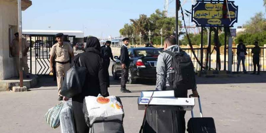 زوارة تتسلم معبر رأس الجدير من الدبيبة
