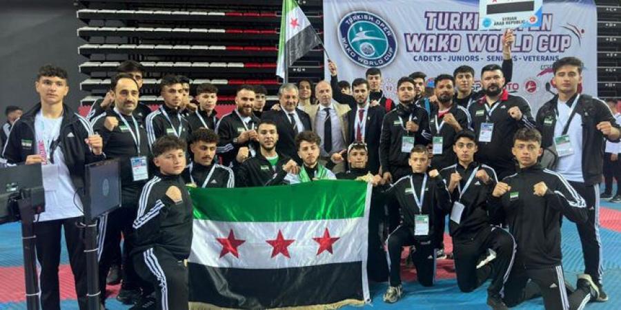 ذهبية و7 برونزيات لسوريا في بطولة كأس العالم للأندية للكيك بوكسينغ