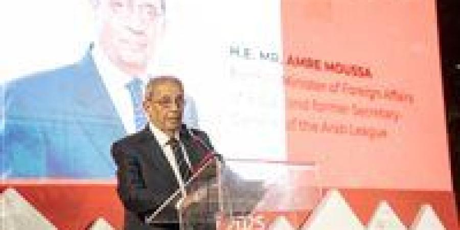 عمرو موسى يحذر من محاولات ضرب العلاقات المصرية السعودية