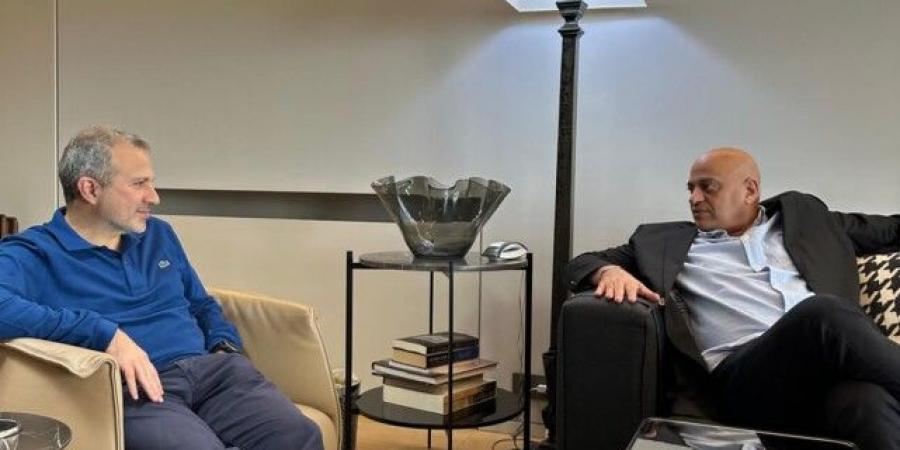 باسيل بحث مع رئيسَي بلديتَي القبيات والمنصف أهمية العمل البلدي والإنماء