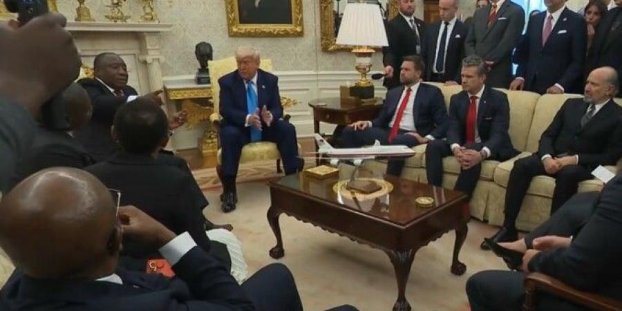 رئيس جنوب إفريقيا ردا على ترامب: دستورنا يضمن ويحمي ملكية الأراضي كما يحمي جميع مواطنينا