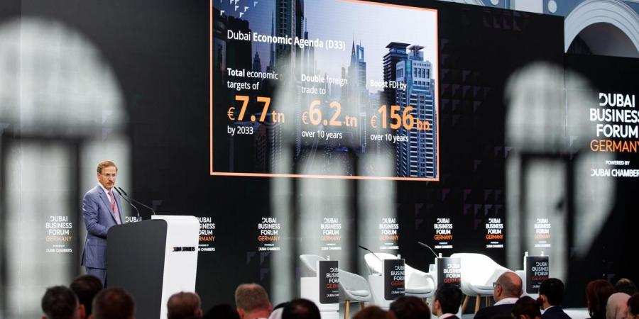 منتدى دبي للأعمال – ألمانيا يعرف الشركات الألمانية بالفرص الاستثمارية لأجندة دبي الاقتصادية